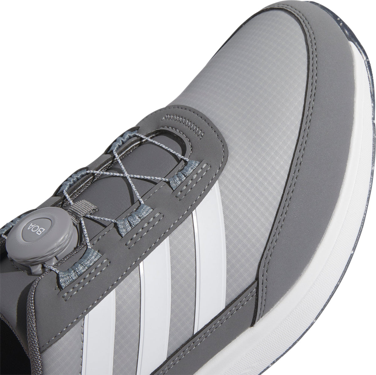 adidas S2G BOA 24 WIDE FIT Spikeless Men's Golf Shoes - Grey