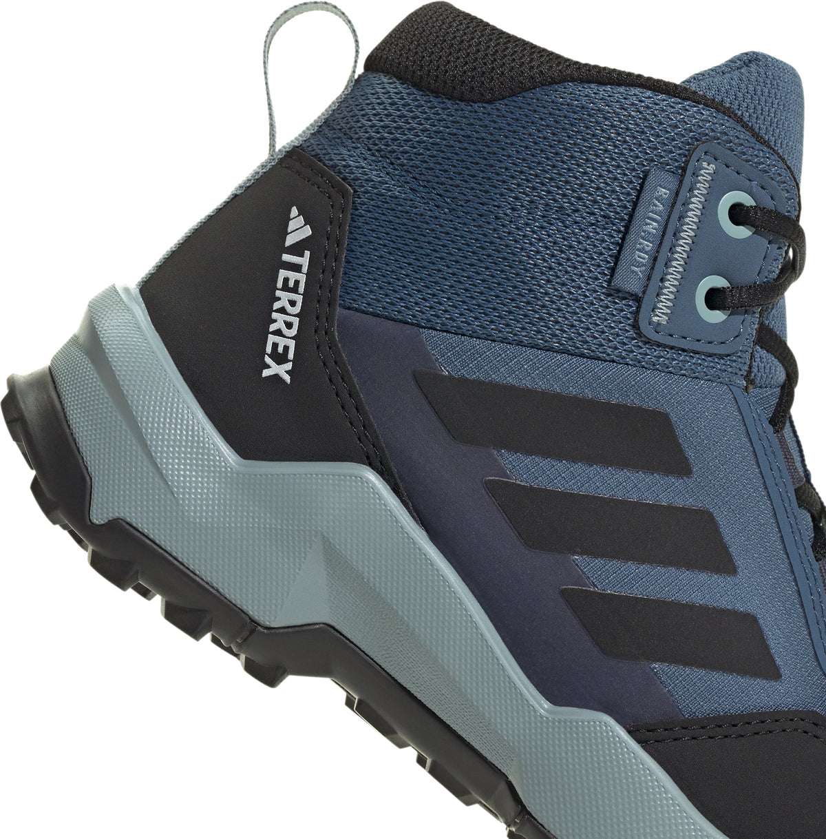 adidas Terrex AX4R Mid RAIN.RDY Junior Walking Boots - Blue