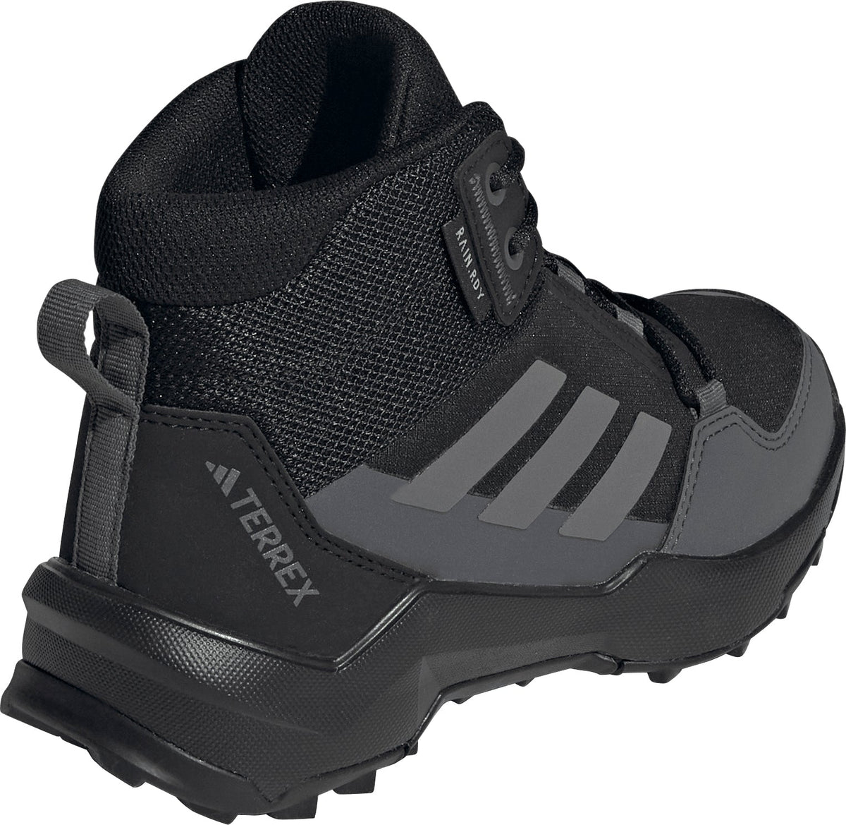 adidas Terrex AX4R Mid RAIN.RDY Junior Walking Boots - Black