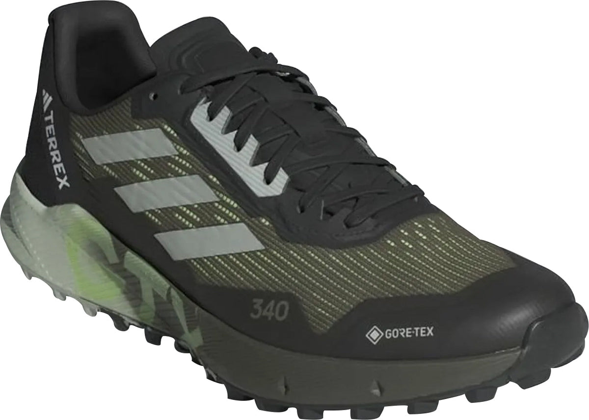 adidas Terrex Agravic Flow 2 GORE-TEX Men's Trail Running Shoes - Green