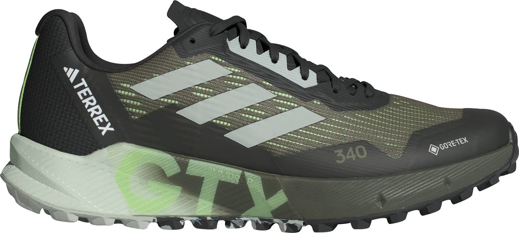 adidas Terrex Agravic Flow 2 GORE-TEX Men's Trail Running Shoes - Green