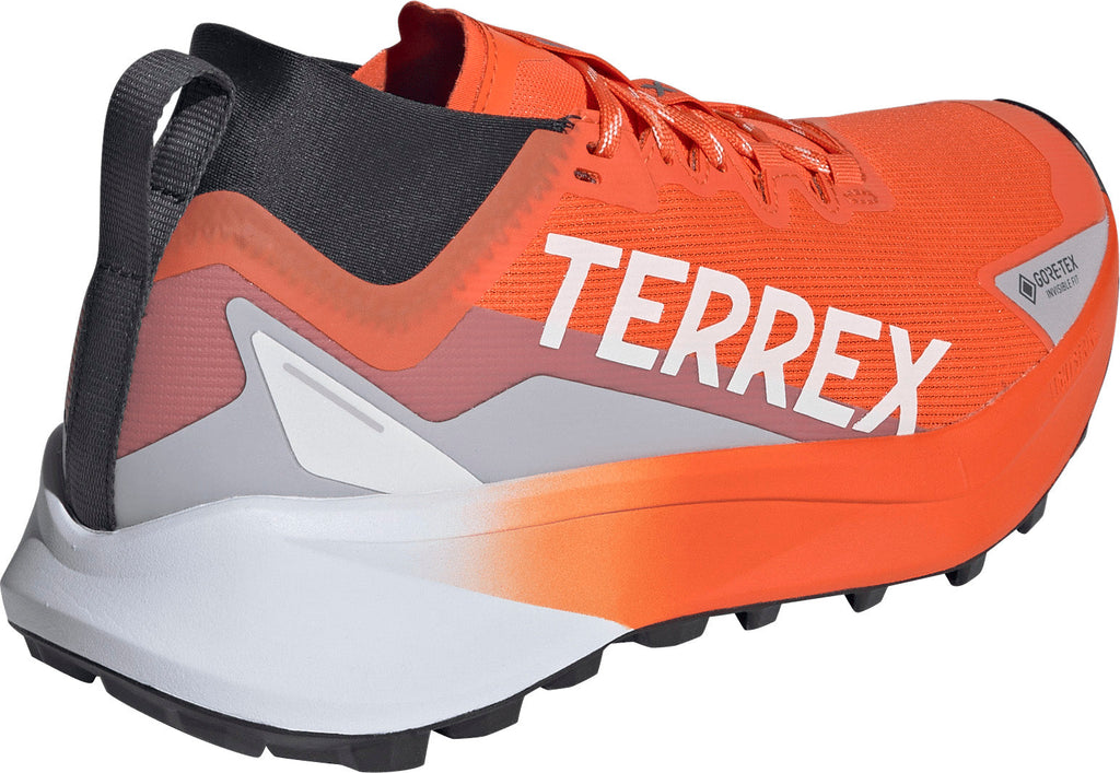 adidas Terrex Agravic GORE-TEX Men's Trail Running Shoes - Orange