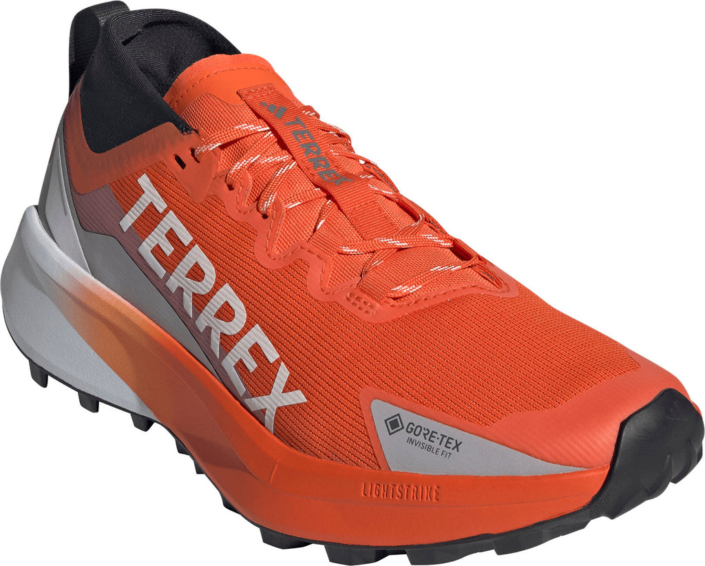 adidas Terrex Agravic GORE-TEX Men's Trail Running Shoes - Orange