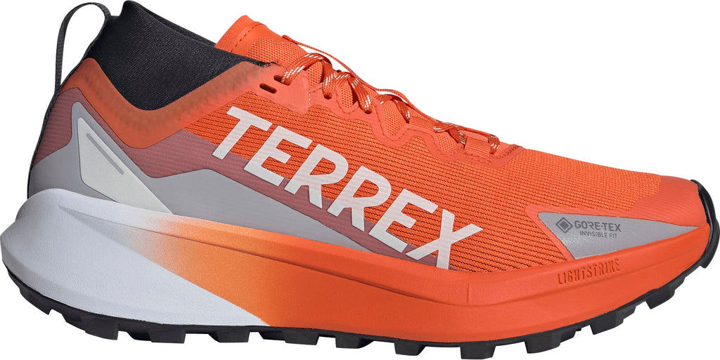 adidas Terrex Agravic GORE-TEX Men's Trail Running Shoes - Orange