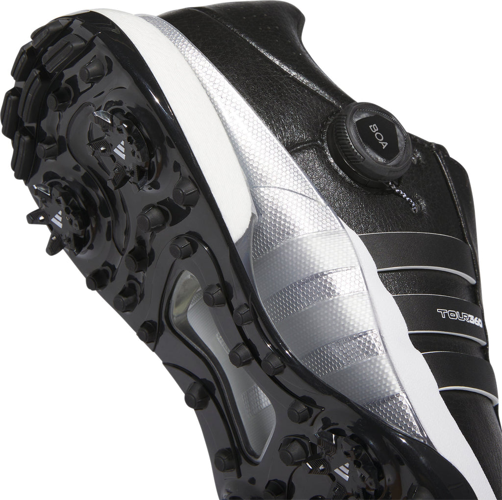 adidas Tour360 24 BOA Men's Golf Shoes - Black