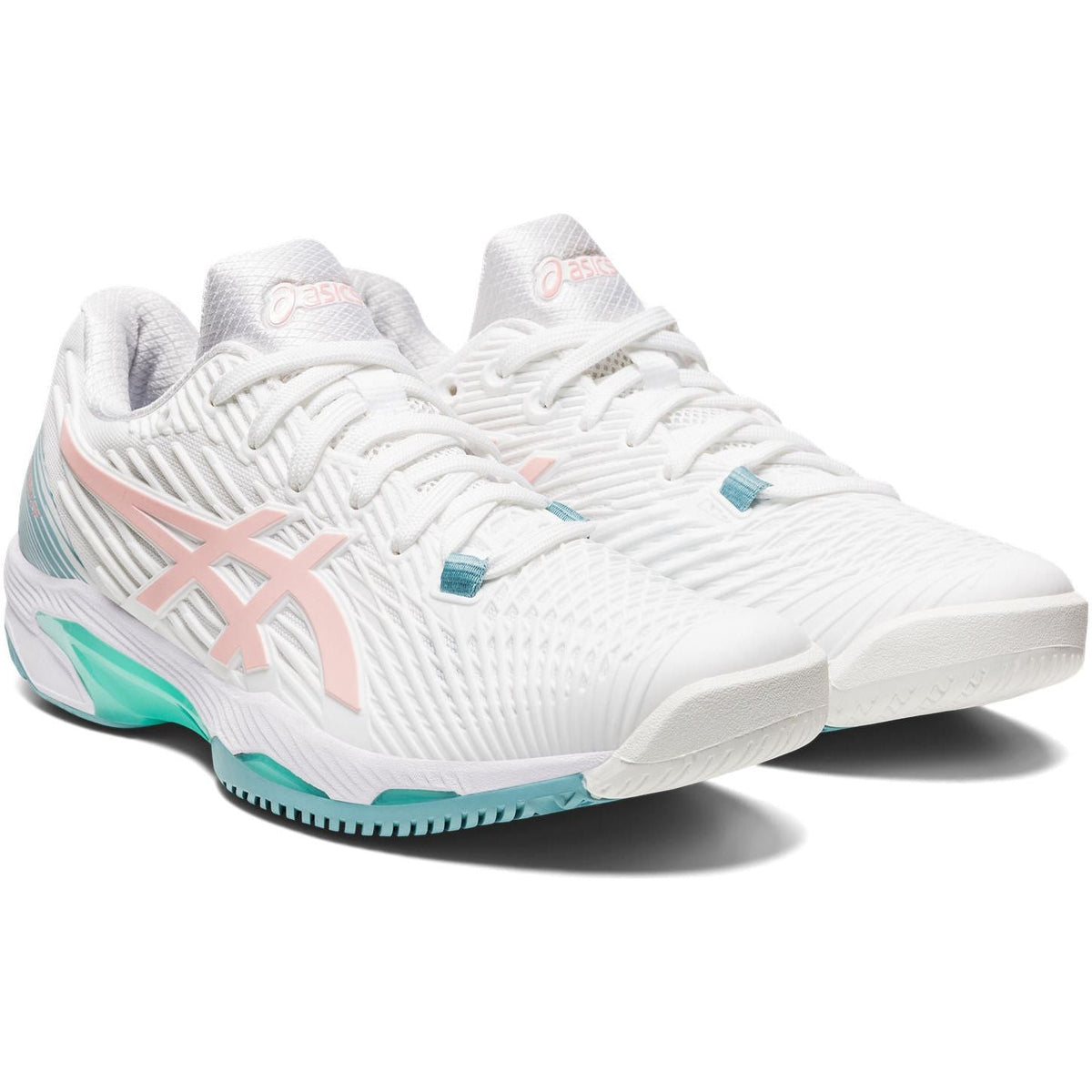 Asics Solution Speed FF 2 Women's Tennis Shoes - White