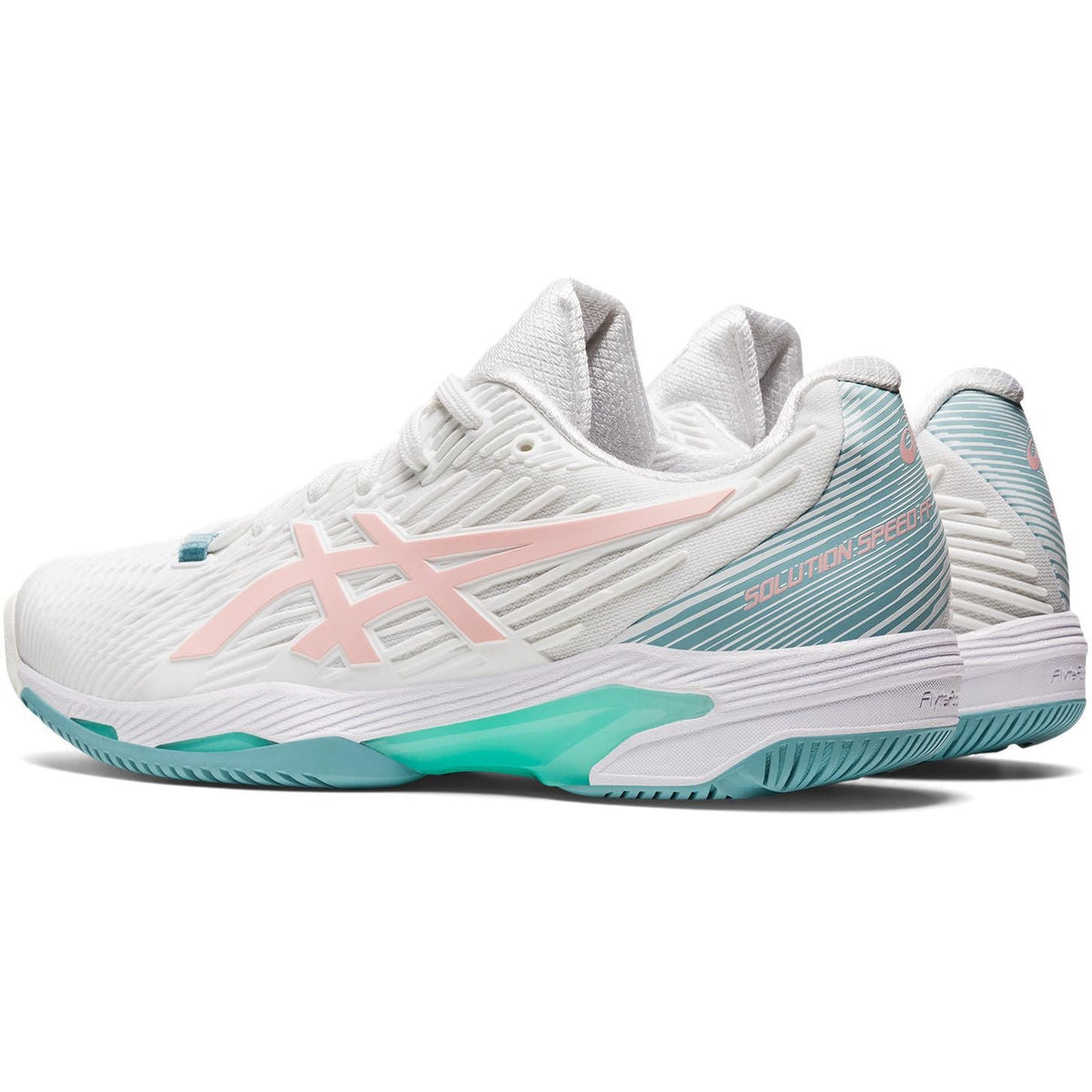 Asics Solution Speed FF 2 Women's Tennis Shoes - White