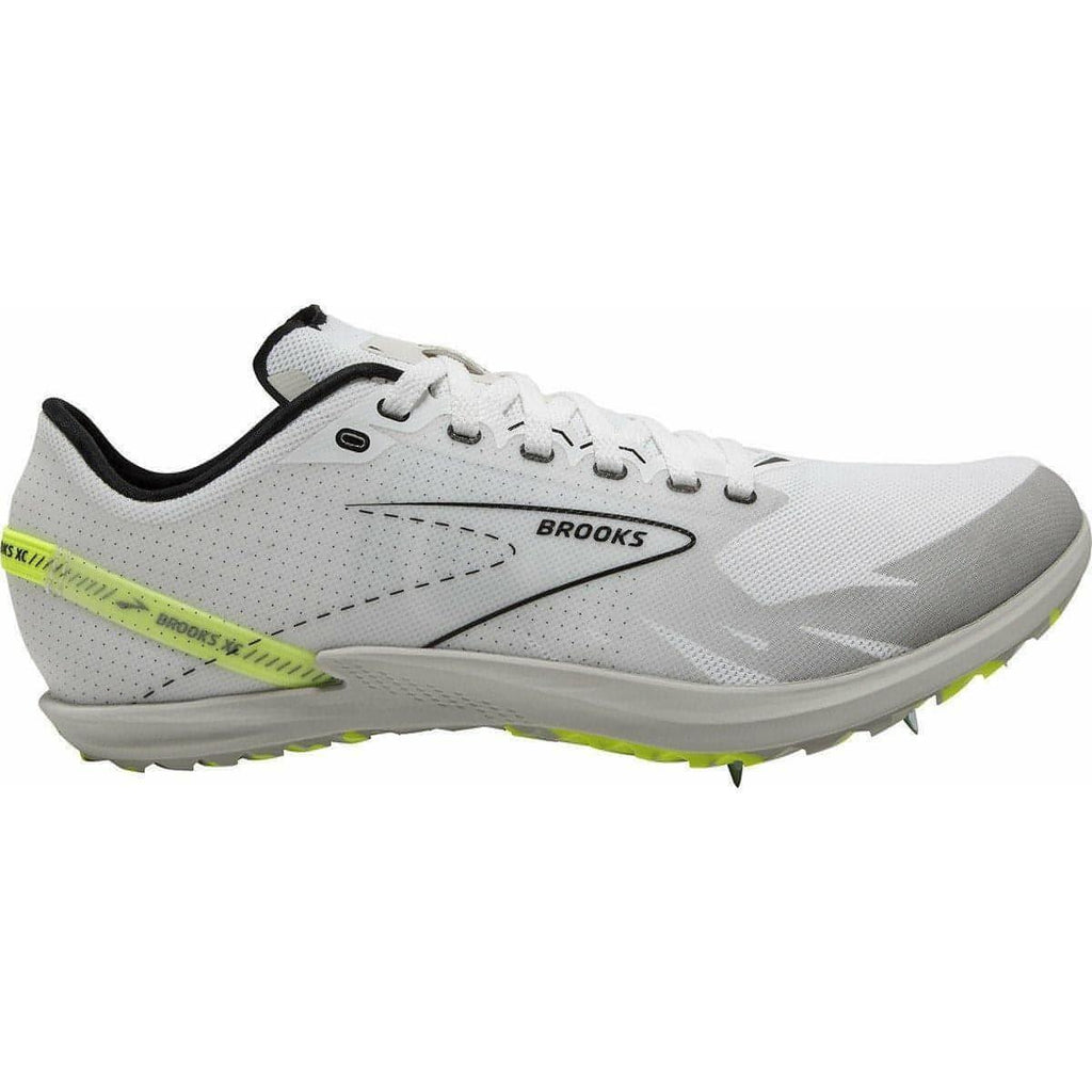 Brooks Draft XC Cross Country Spikes - White