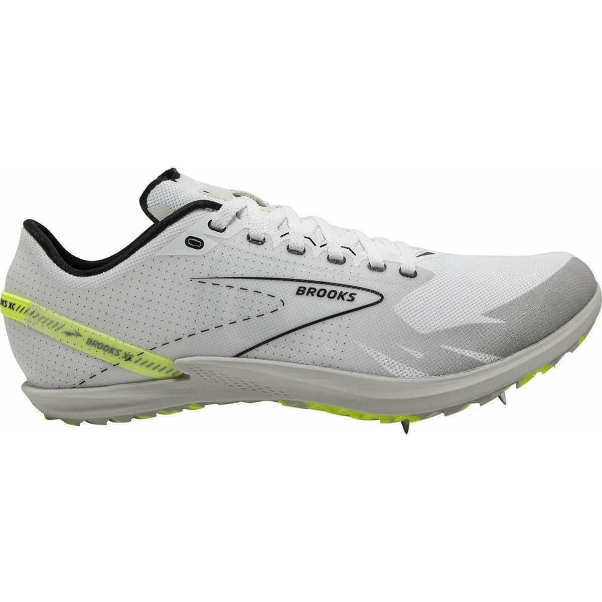 Brooks Draft XC Cross Country Spikes - White