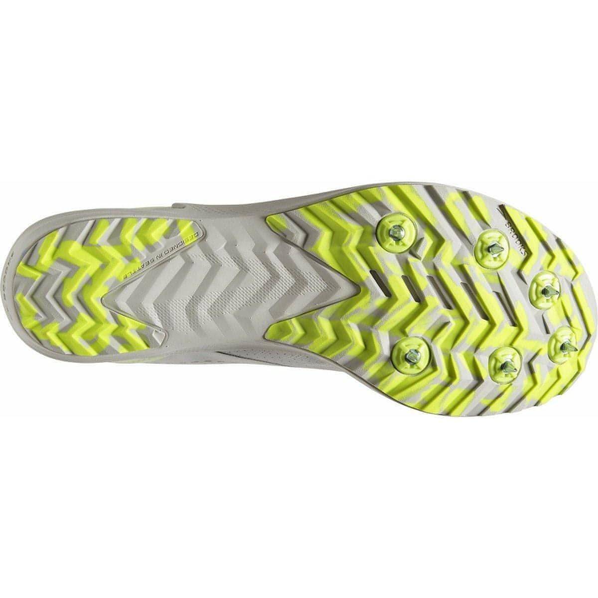 Brooks Draft XC Cross Country Spikes - White