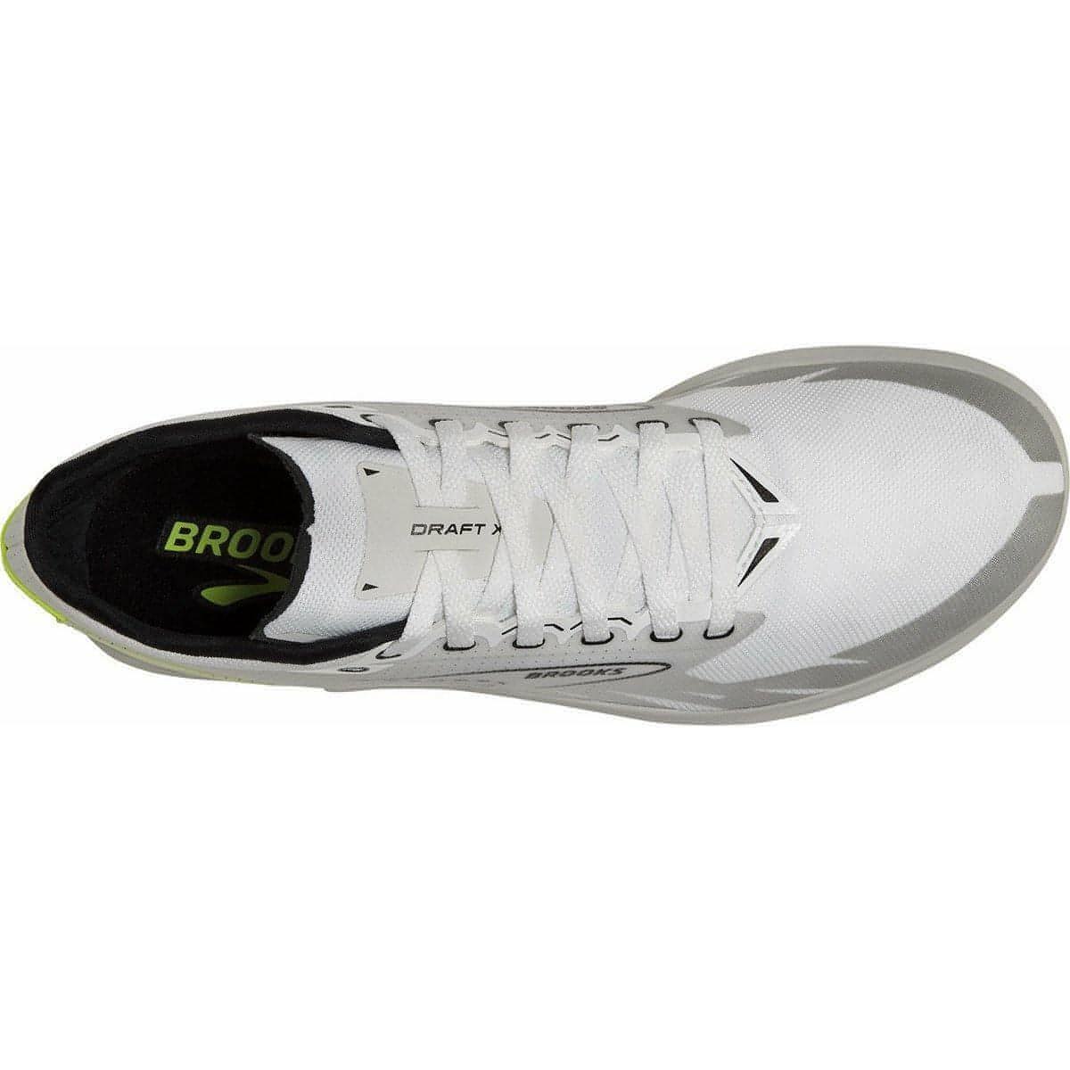 Brooks Draft XC Cross Country Spikes - White