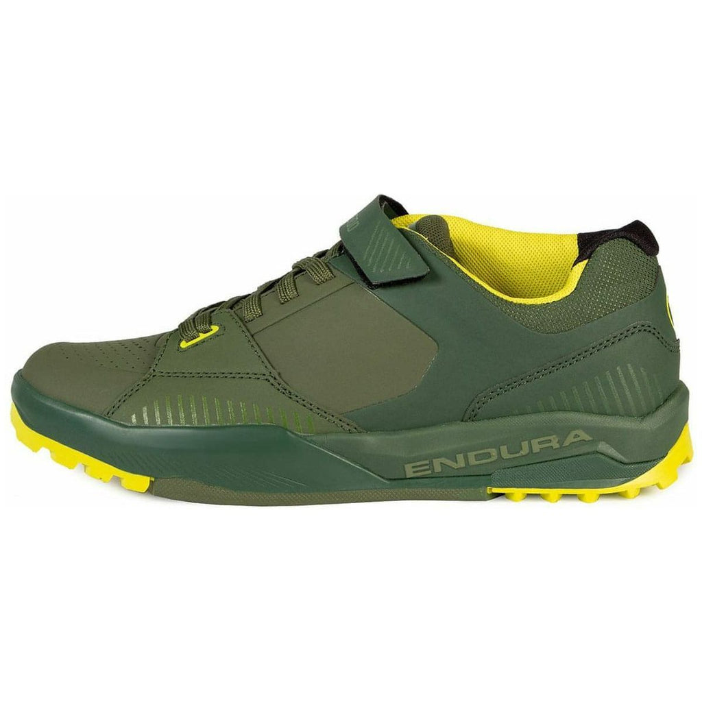 Endura MT500 Burner Flat Men's MTB Cycling Shoes - Green