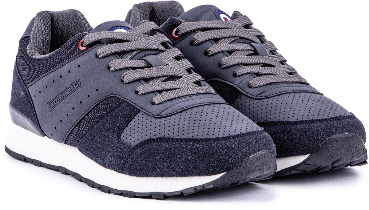 Lambretta Echo 2 Men's Trainers - Navy
