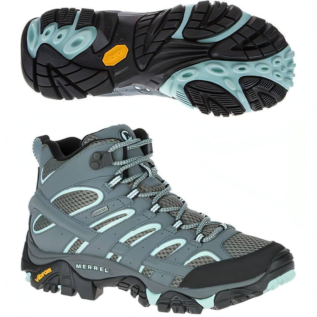 Merrell Moab 2 Mid GORE-TEX Women's Walking Boots - Blue