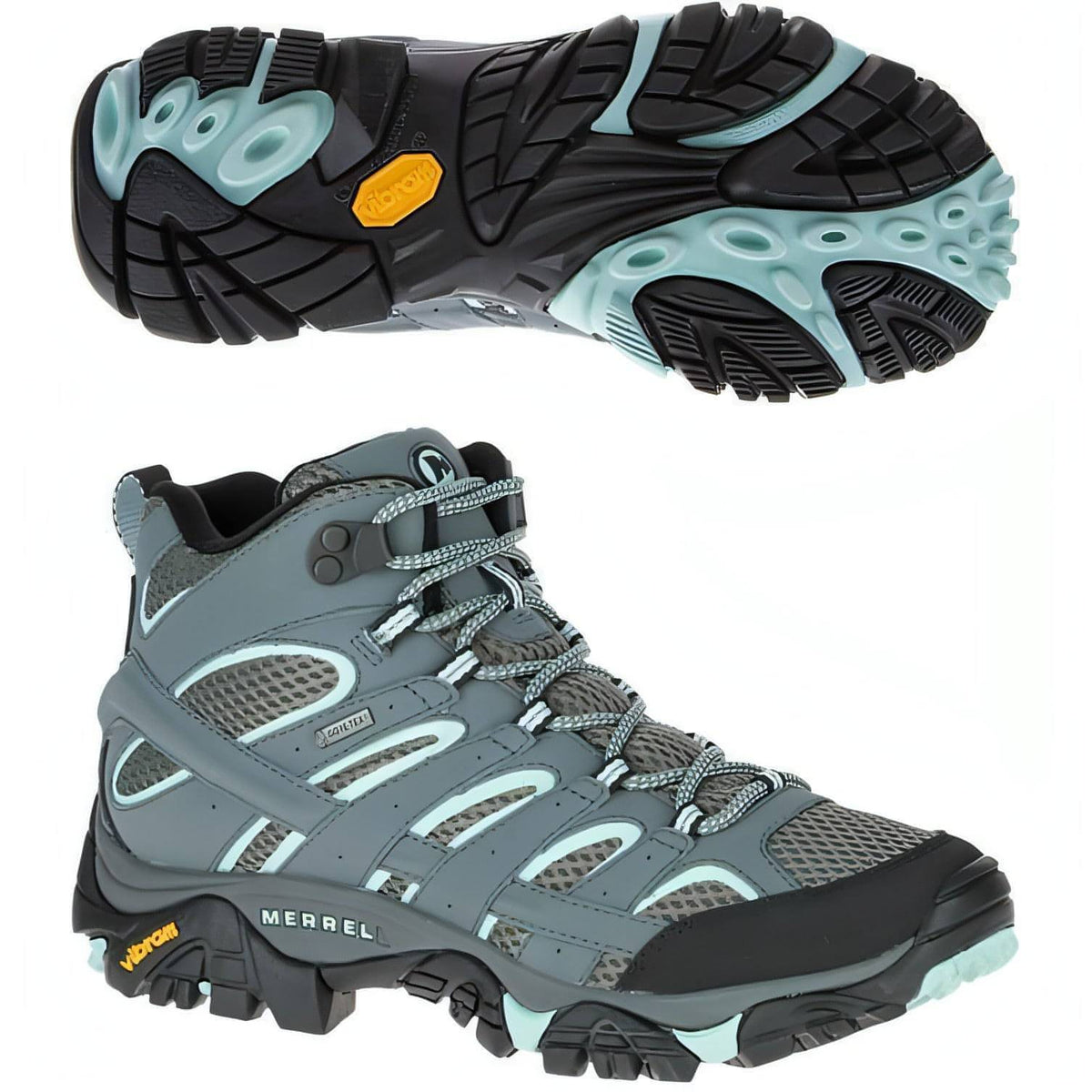 Merrell Moab 2 Mid GORE-TEX Women's Walking Boots - Blue